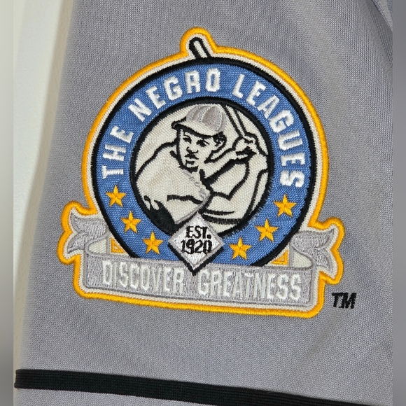 NLBM NEGRO LEAGUE BASEBALL NEW YORK BLACK YANKEES JERSEY. - Picture 5 of 6